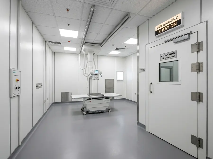 مقاول مشاريع صحية لغرف التصوير الطبي في السعودية
